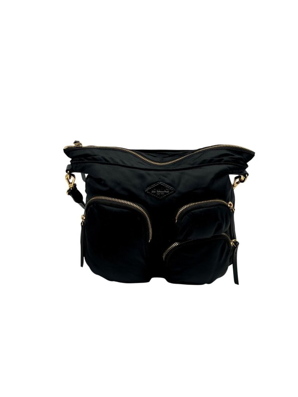 MZ Wallace Black Nylon Chealsea Bag